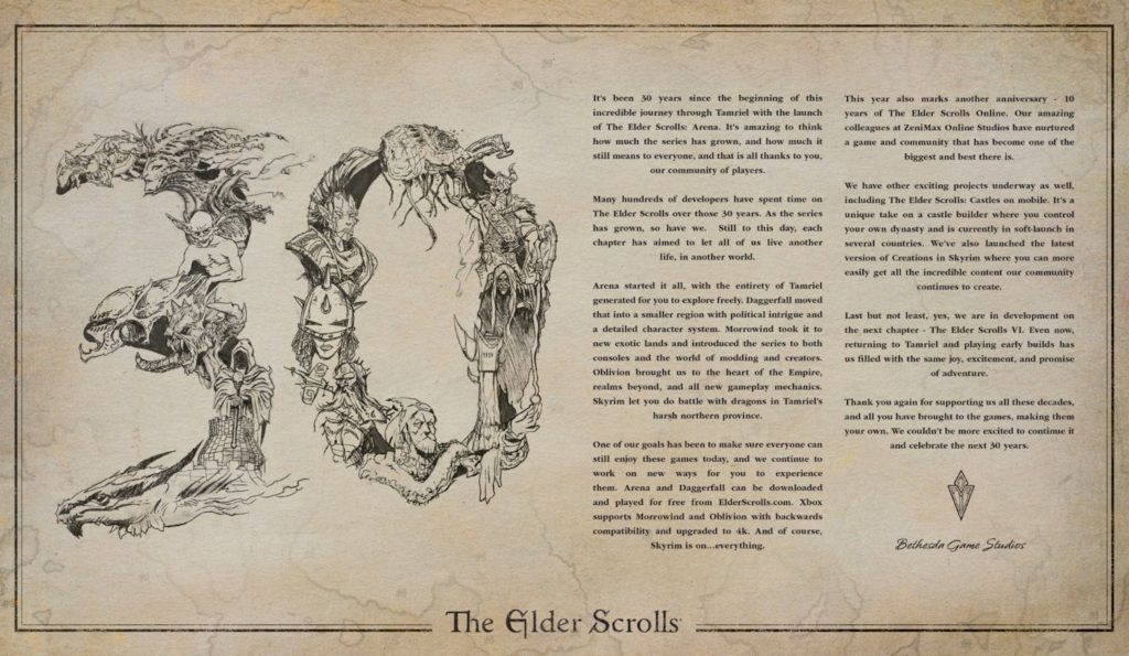 بتسدا نسخه اولیه Elder Scrolls 6 را تست کرده و از آن راضی است