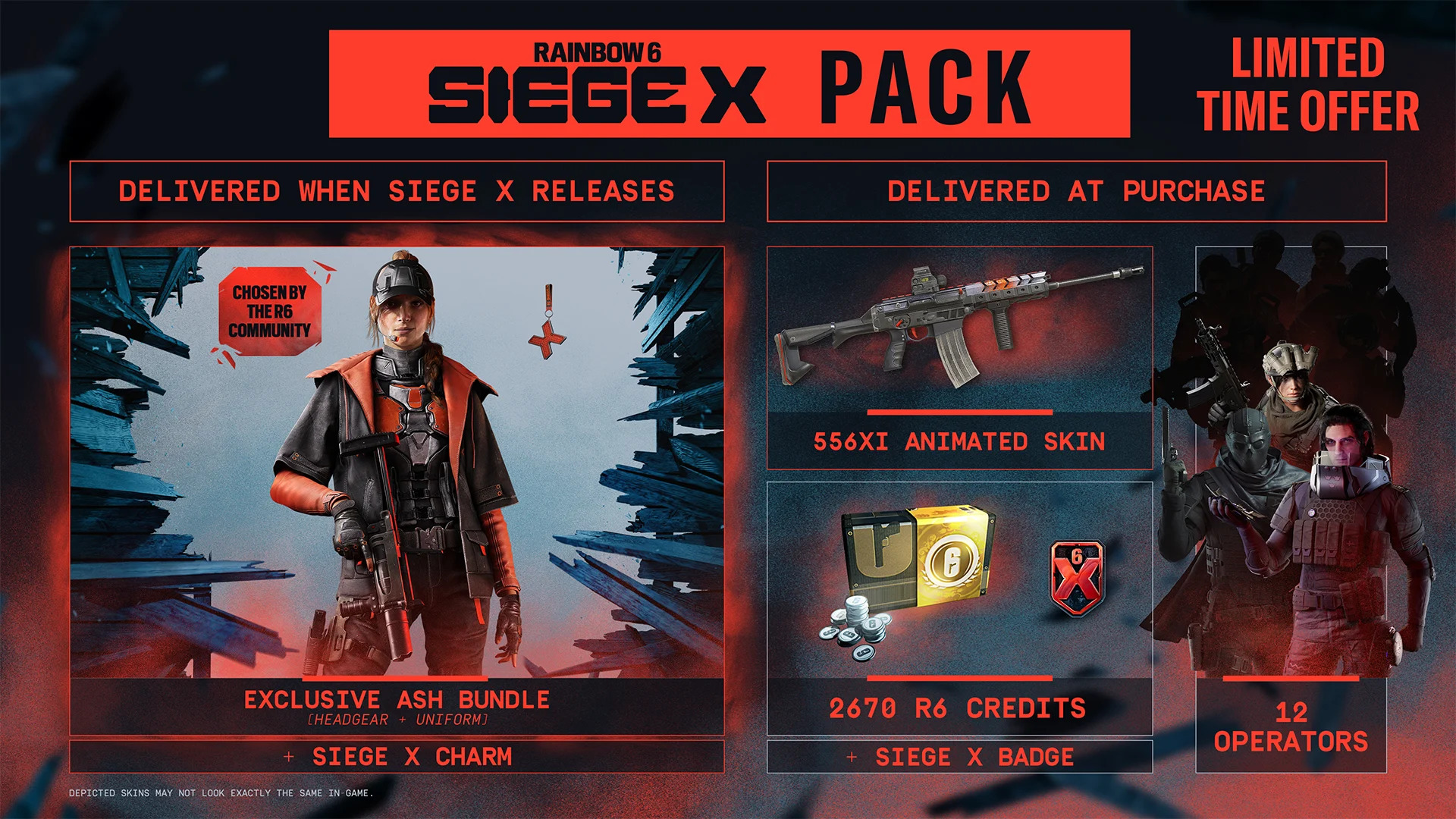 خرید پک Siege X بازی Rainbow Six Siege